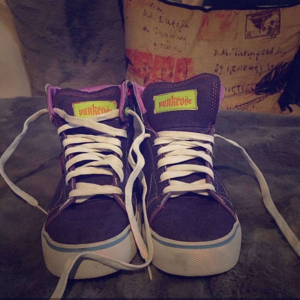 Punkrose Hightop Sneakers